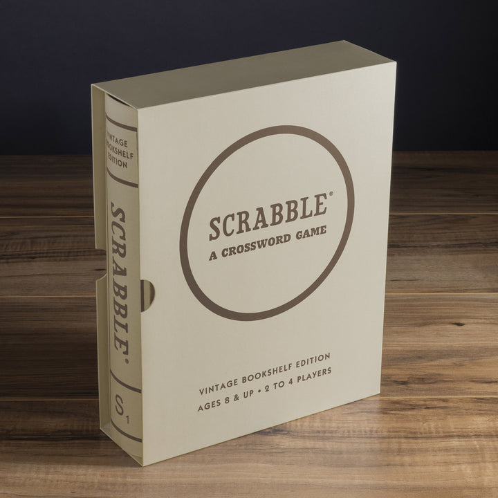 Scrabble - Vintage Bookshelf Edition - Game Box