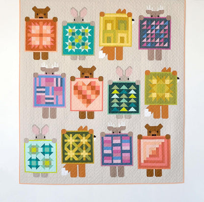 Show and Tell Quilt Kit - Bella Solids by Elizabeth Hartman (Preorder)