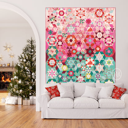 Smitten - Christmas in Color - Quilt Kit - Fabric Only - SMITTEN_XMASCOLOR (Preorder)