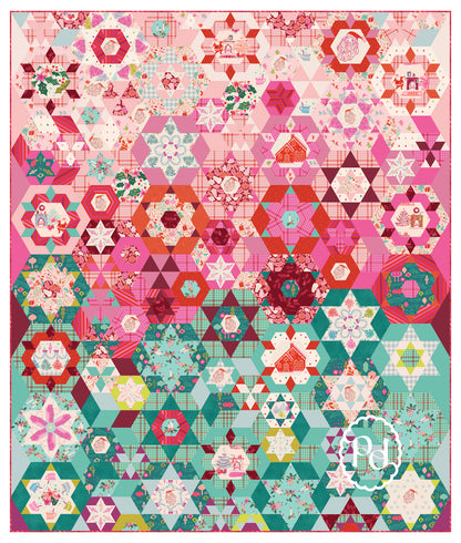 Smitten - Christmas in Color - Quilt Kit - Fabric Only - SMITTEN_XMASCOLOR (Preorder)