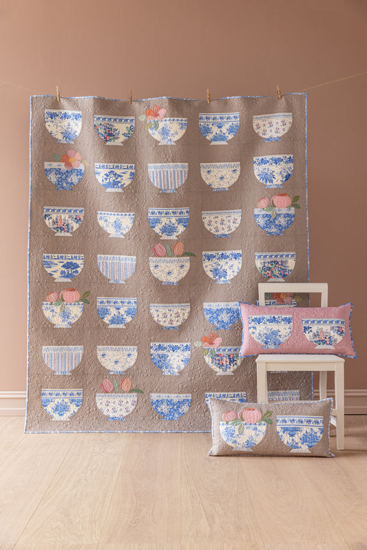 Bowl Collection Quilt Kit {Mouse} - Something Blue Collection by Tilda Fabrics (Preorder)