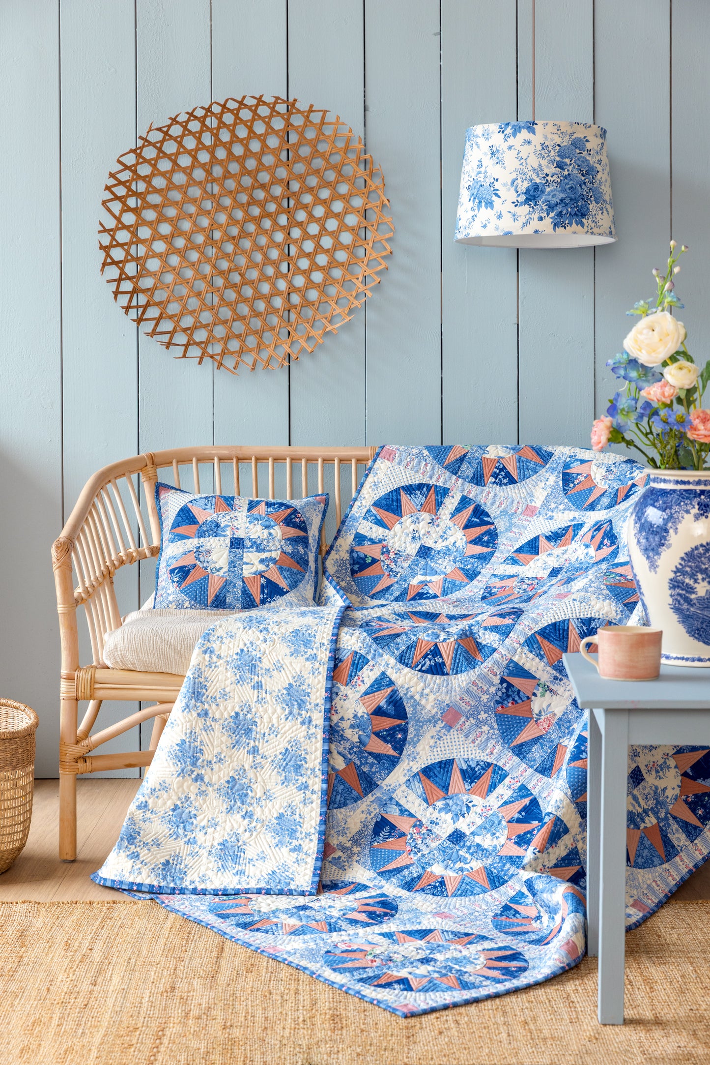 Sunny Sky Quilt Kit - Something Blue Collection by Tilda Fabrics