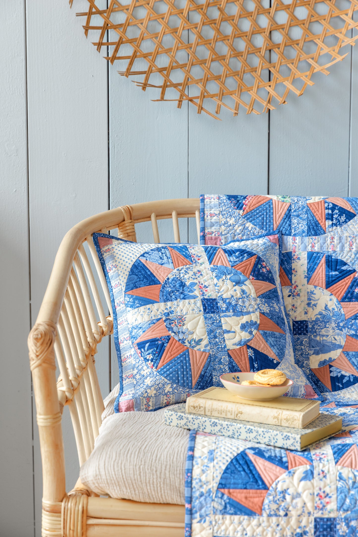 Sunny Sky Pillow Kit - Something Blue Collection by Tilda Fabrics