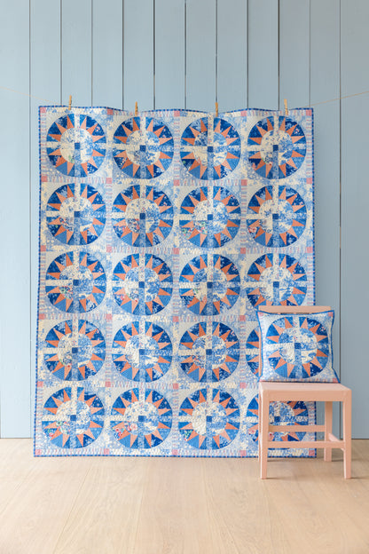 Sunny Sky Quilt Kit - Something Blue Collection by Tilda Fabrics