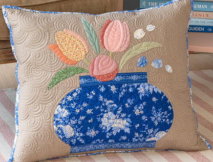 Ginger Jar Pillow Kit - Something Blue Collection by Tilda Fabrics