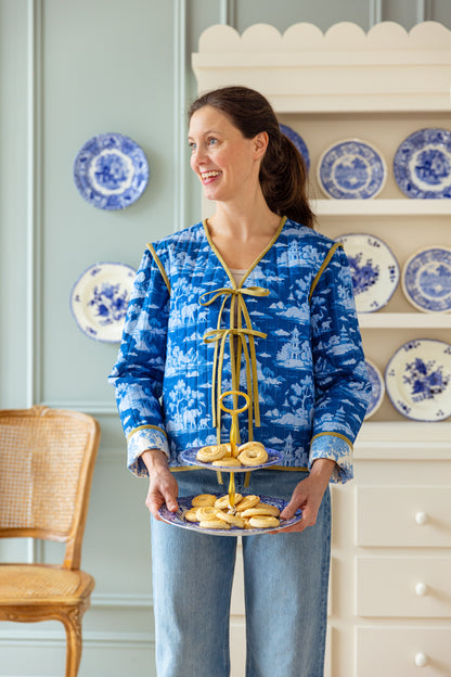 Quilted Jacket Kit - Something Blue Collection by Tilda Fabrics