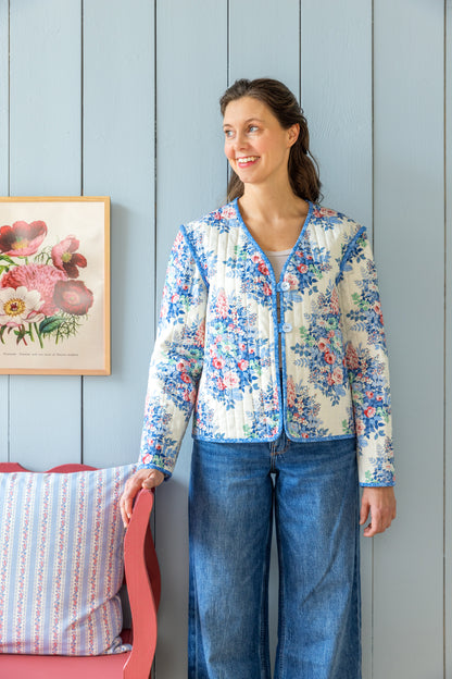 Quilted Jacket Kit - Something Blue Collection by Tilda Fabrics