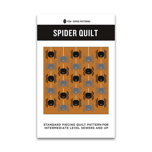 Spider Quilt - Printed Pattern - Pen + Paper Patterns - PPP 20