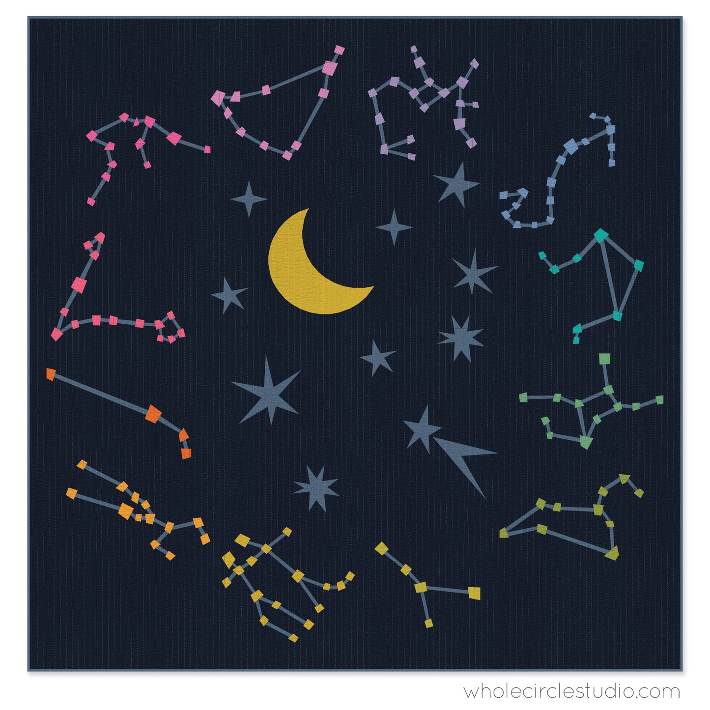 Starry Signs by Whole Circle Studio - Fabric Only