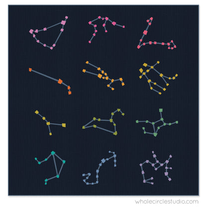 Starry Signs by Whole Circle Studio - Fabric Only