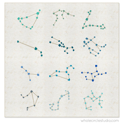 Starry Signs by Whole Circle Studio - Fabric Only