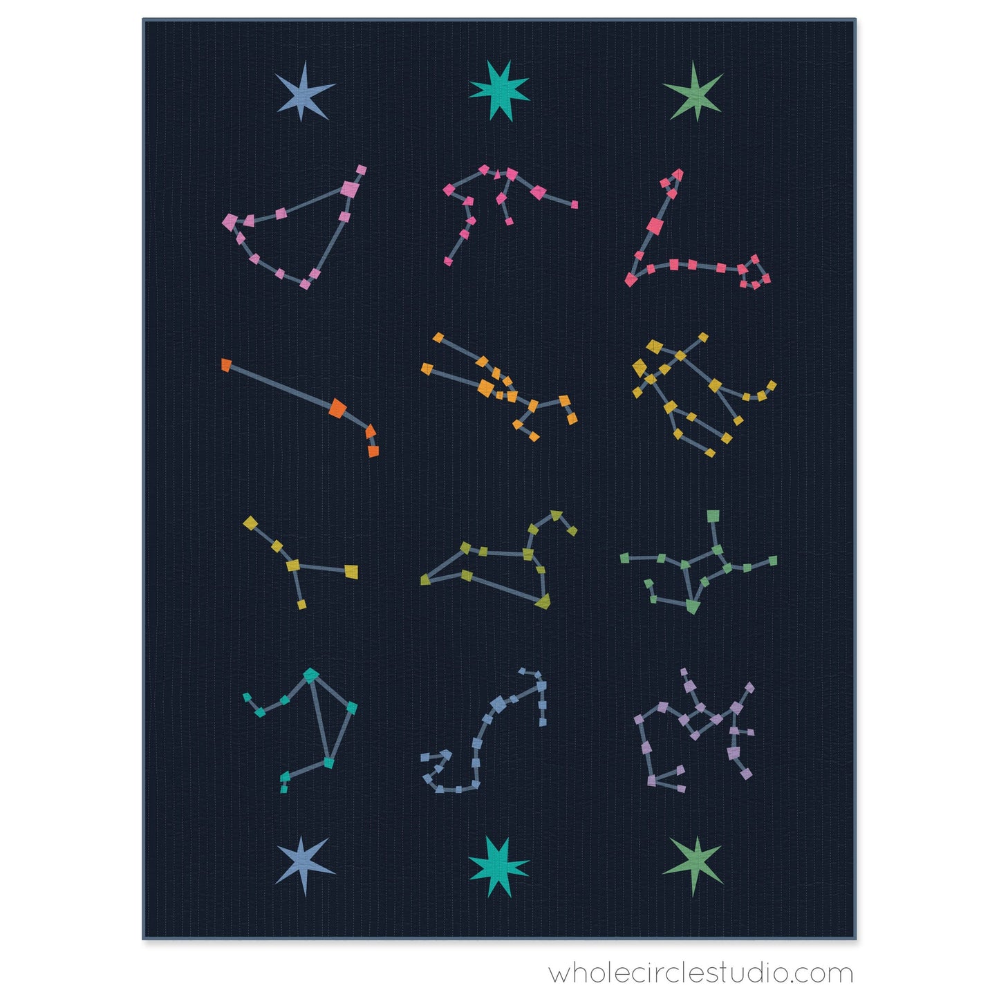 Starry Signs by Whole Circle Studio - Fabric Only