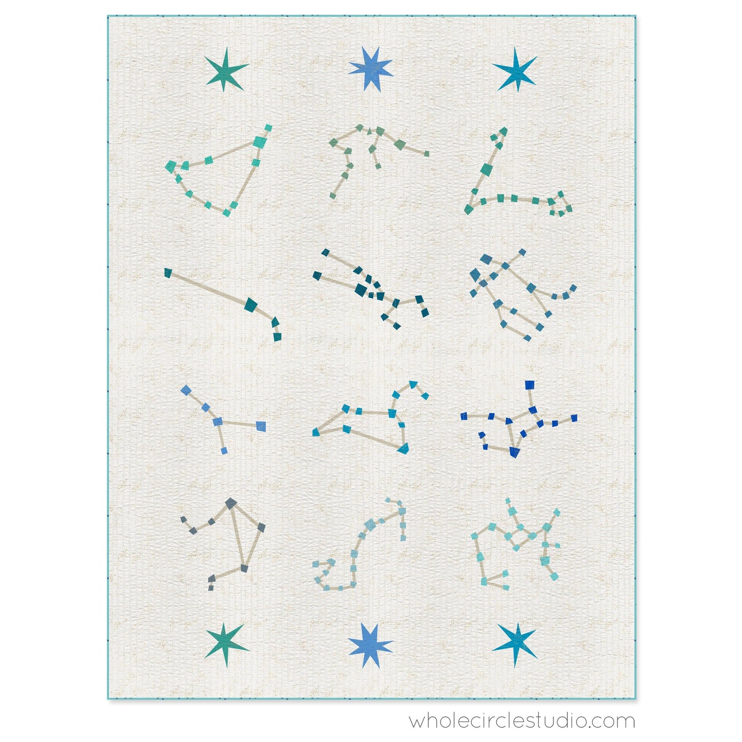 Starry Signs by Whole Circle Studio - Fabric Only