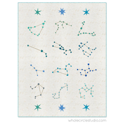 Starry Signs by Whole Circle Studio - Fabric Only