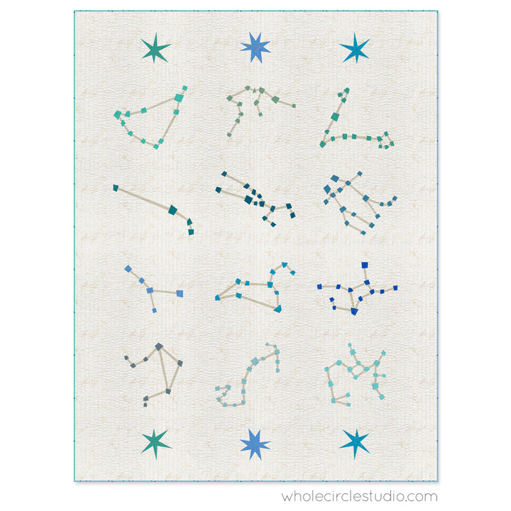 Starry Signs by Whole Circle Studio - Fabric Only
