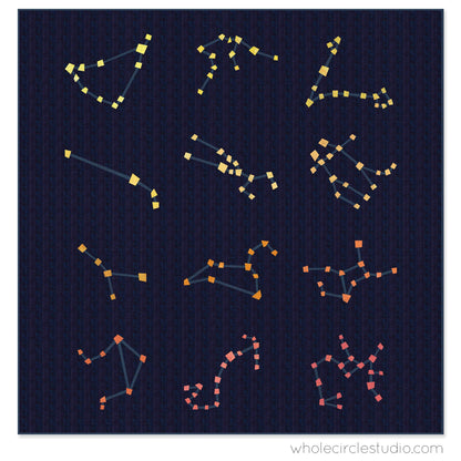 Starry Signs by Whole Circle Studio - Fabric Only