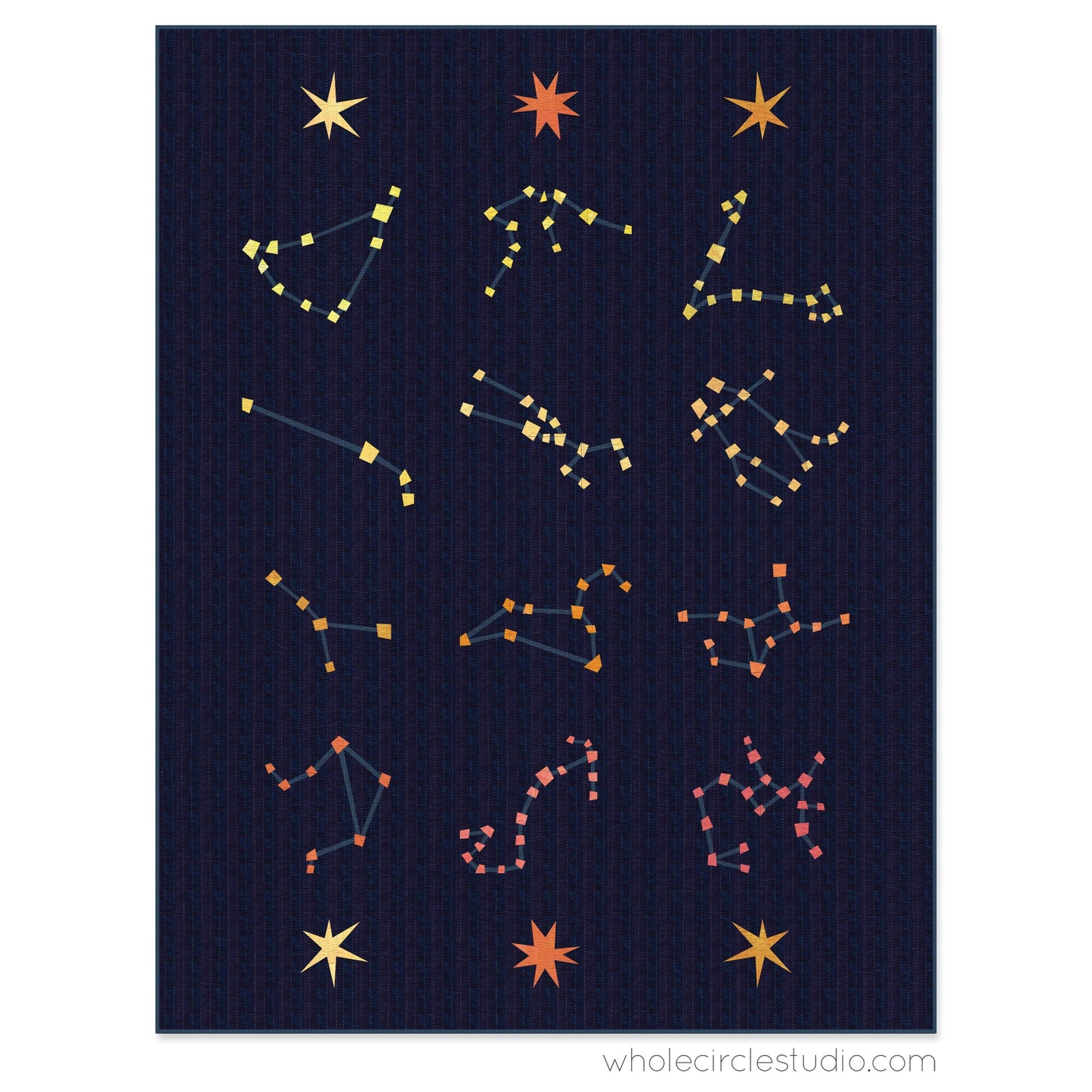 Starry Signs by Whole Circle Studio - Fabric Only