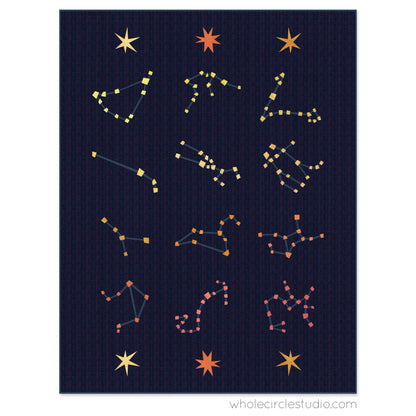 Starry Signs by Whole Circle Studio - Fabric Only