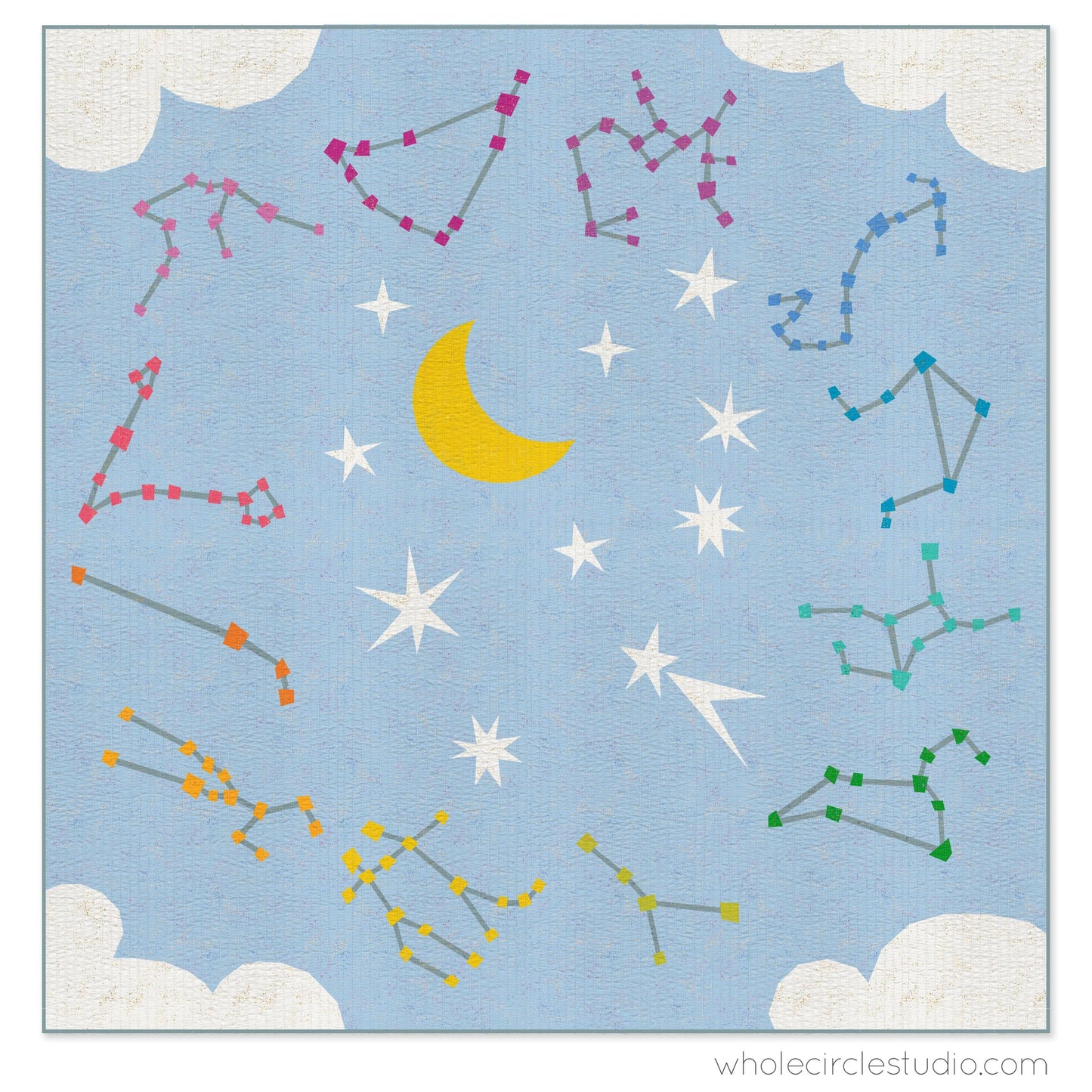 Starry Signs by Whole Circle Studio - Fabric Only