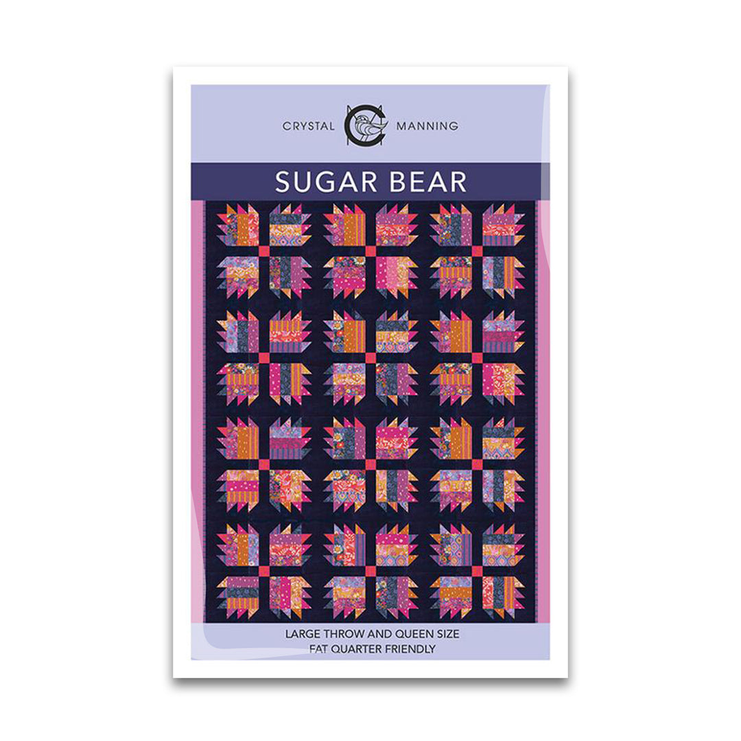 PREORDER - Sugar Bear - Quilt Pattern - Crystal Manning - CMA 893 - Paper Pattern