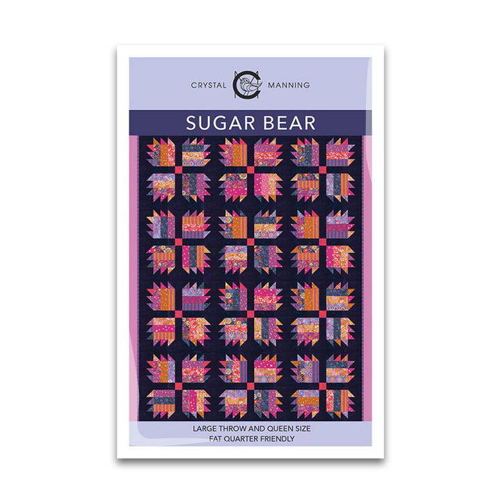 PREORDER - Sugar Bear - Quilt Pattern - Crystal Manning - CMA 893 - Paper Pattern