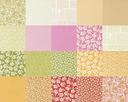 Summer's End Fat Quarter Bundle for Moda, 40 pieces