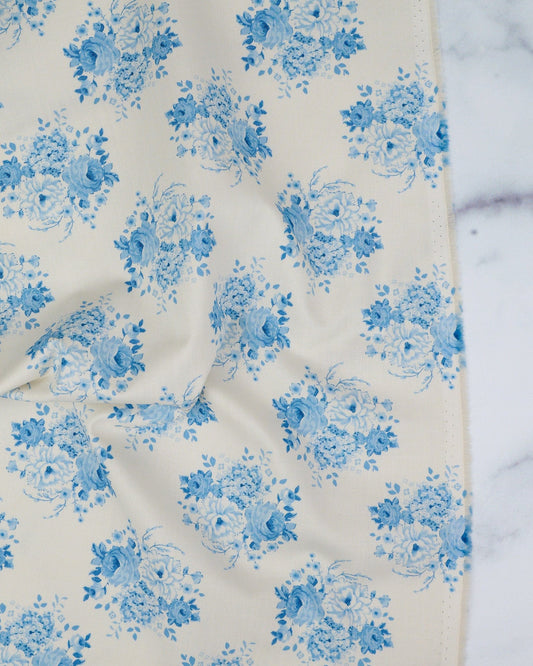 Sunday Brunch - Mia Blue - Tilda Fabrics - TIL100597 - Half Yard