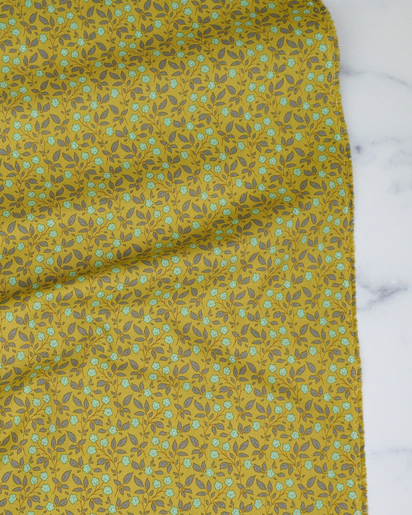 Sunday Brunch - Tipsy Sour Yellow - Tilda Fabrics - TIL110119 - Half Yard