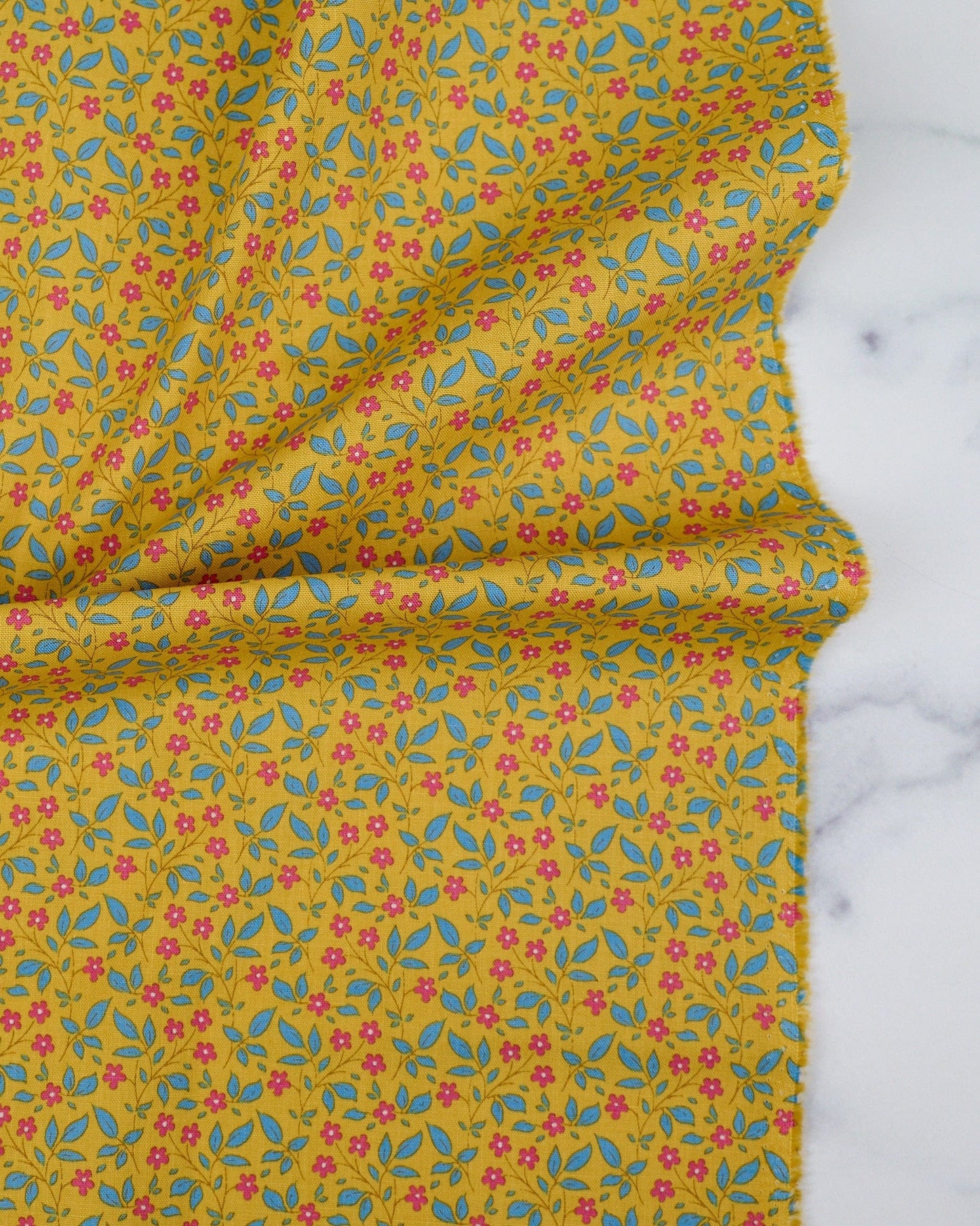 Sunday Brunch - Tipsy Yellow - Tilda Fabrics - TIL110117 - Half Yard