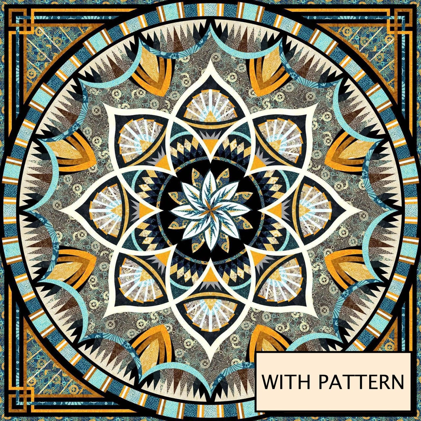 Arcadia Quilt Kit - Quiltworx Technique of the Month 2027 (Preorder)