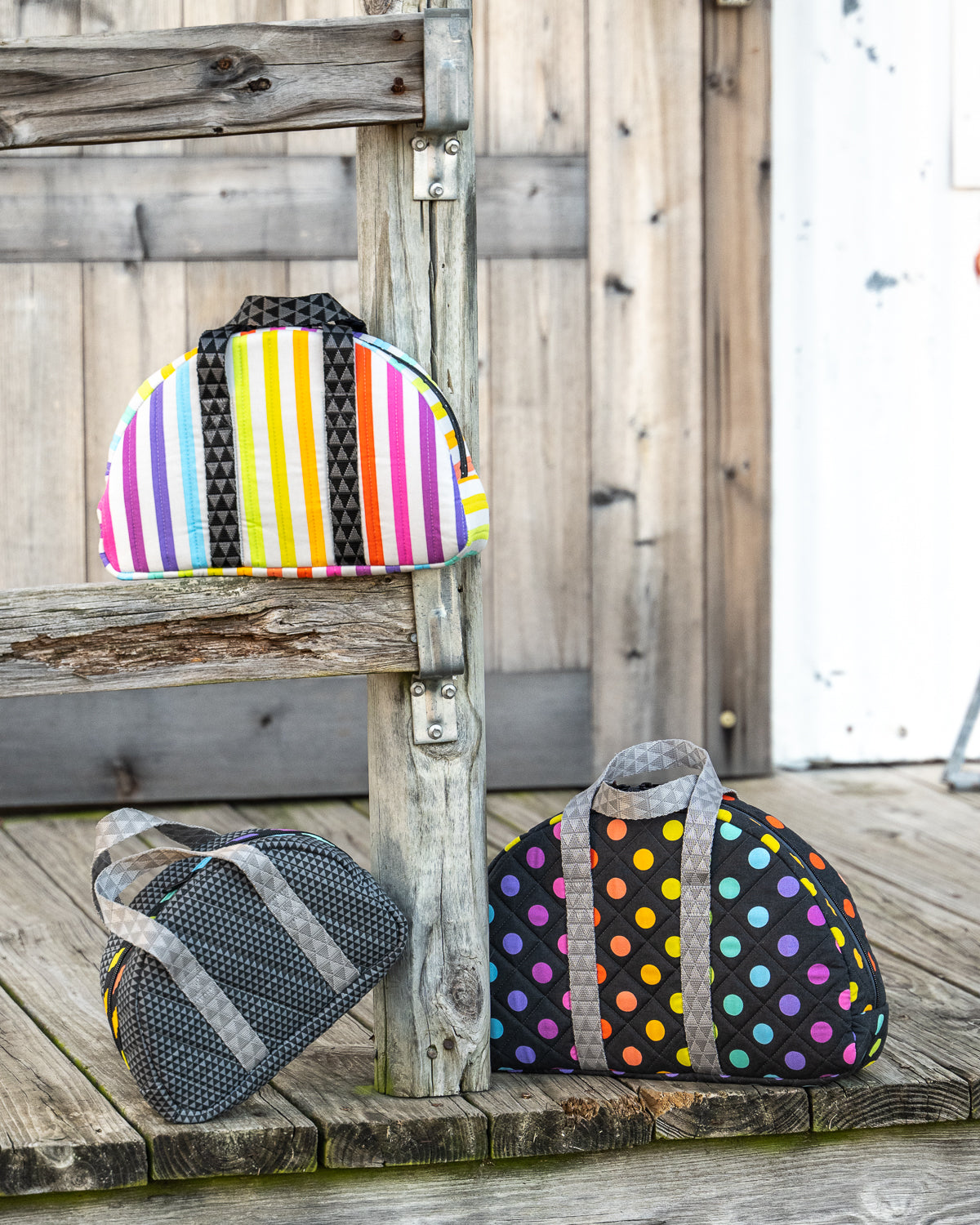 Sunshine Sisters Handbags Kit in Graywork