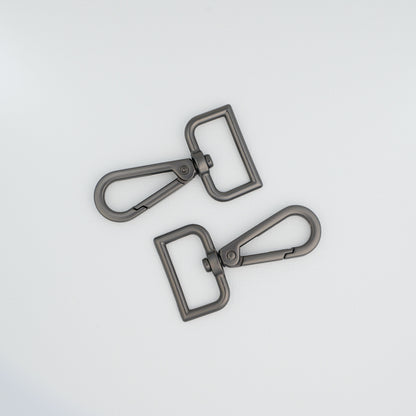 Pink Door Hardware - 1" Swivel Clasp - Gunmetal - 2 per pkg. - GM01SW