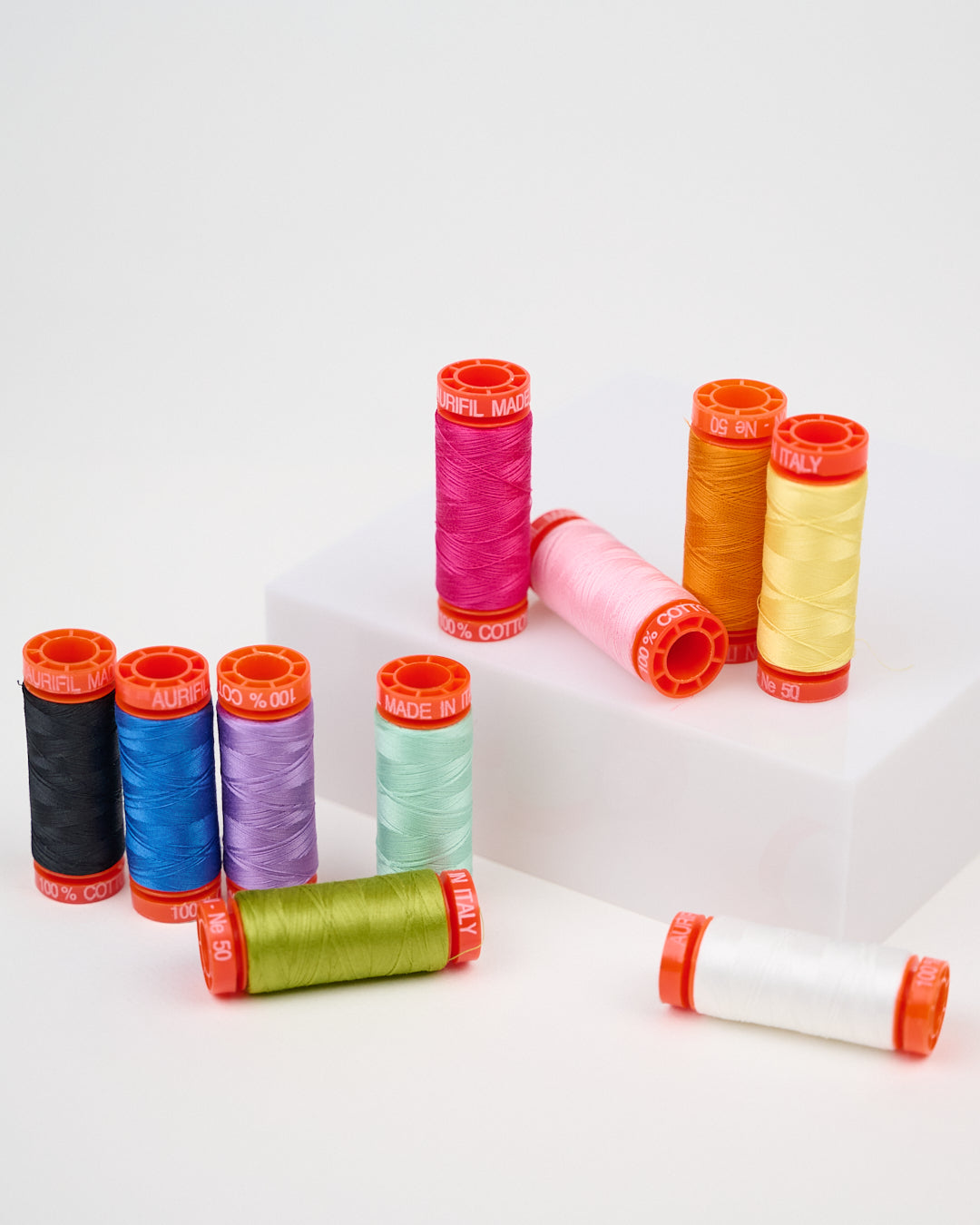 Tumbling Cosmos - Aurifil Thread Set