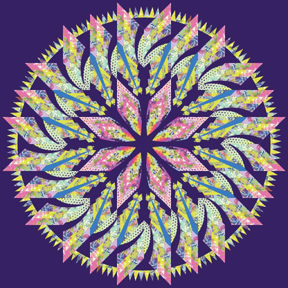 Tide Flower Block of the Month (Quiltworx + Floral Reef)