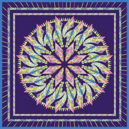 Tide Flower Block of the Month (Quiltworx + Floral Reef)