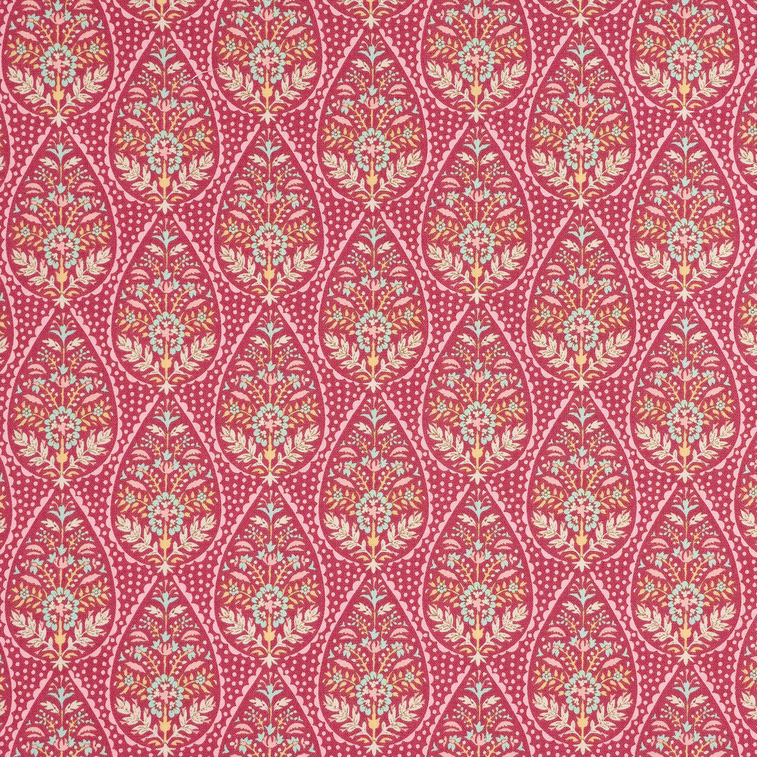 Sanctuary - Adina in Maroon - Tilda Fabrics - TIL100561 - Half Yard