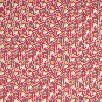 Sanctuary - Cottonfield Maroon - Tilda Fabrics - TIL100564 - Half Yard