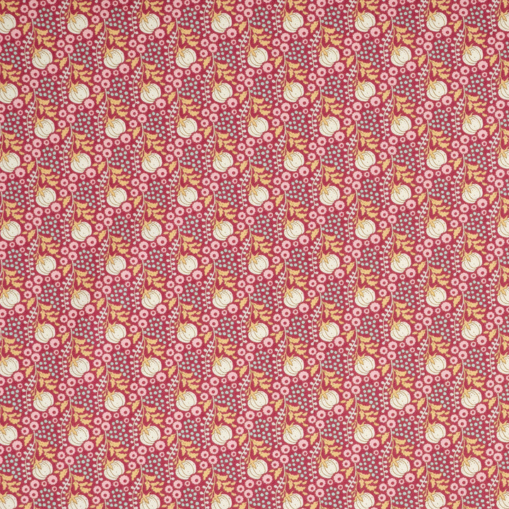 Sanctuary - Cottonfield Maroon - Tilda Fabrics - TIL100564 - Half Yard
