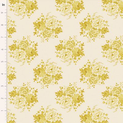 Sunday Brunch - Mia Sour Yellow - Tilda Fabrics - TIL100587 - Half Yard