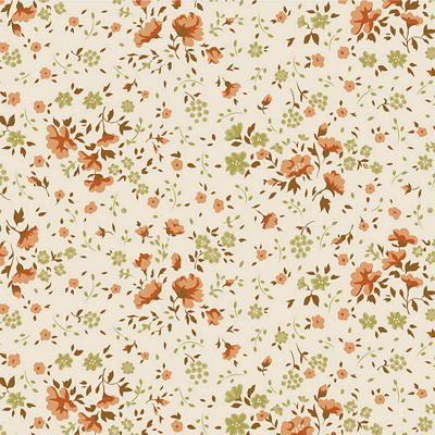 Ellie Ginger/Olive 108" - Tilda Fabrics - Half Yard (Preorder)