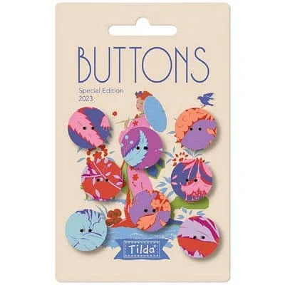 Bloomsville Abloom - Buttons 18mm - 8pcs - 400056