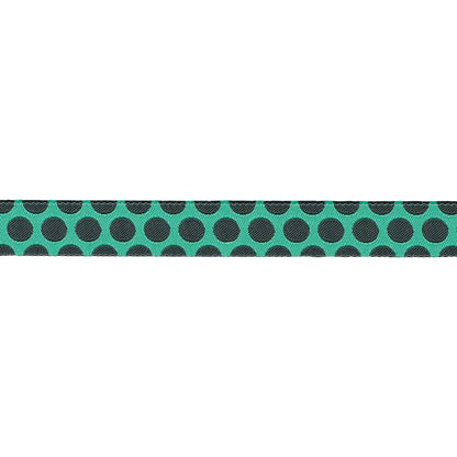 Renaissance Ribbons - Dinosaur Eggs in Storm - 5/8" width - Tula Pink Roar! - One Yard