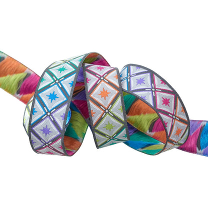 Renaissance Ribbons - Stargazer in Storm - 7/8" width - Tula Pink Roar! - One Yar