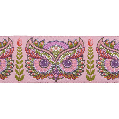 Renaissance Ribbons - Full Moon Forest II - Hootie Patootie in Honey - 2" width - Tula Pink - One Yard