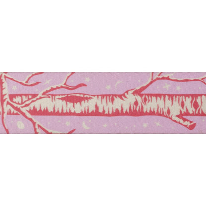 Renaissance Ribbons - Full Moon Forest II - Big Tree Webbing in Honey - 1-1/2" width - Tula Pink - One Yard