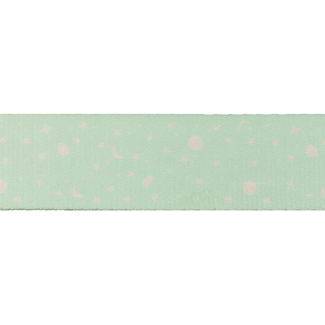 PREORDER - Renaissance Ribbons - Full Moon Forest II - Big Tree Webbing in Enchanted - 1-1/2" width - Tula Pink - One Yard