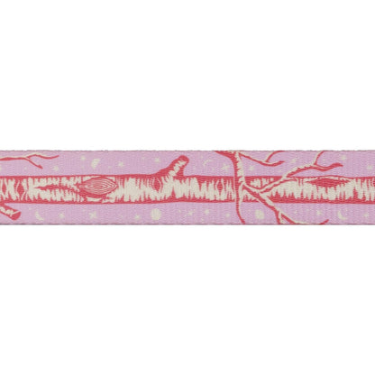 Renaissance Ribbons - Full Moon Forest II - Little Tree Webbing in Honey - 1" width - Tula Pink - One Yard