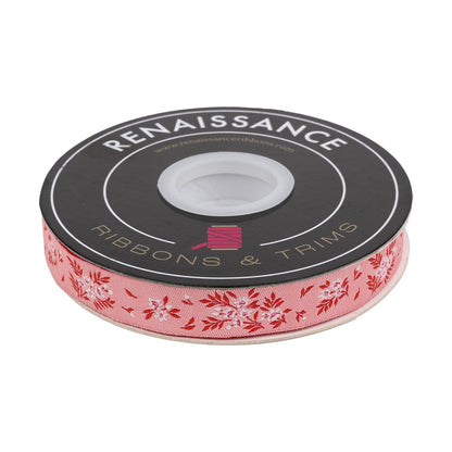 Renaissance Ribbons - True Colors 2025 - What a Ditz in Peachy Keen - 5/8" width - By Tula Pink - One Yard