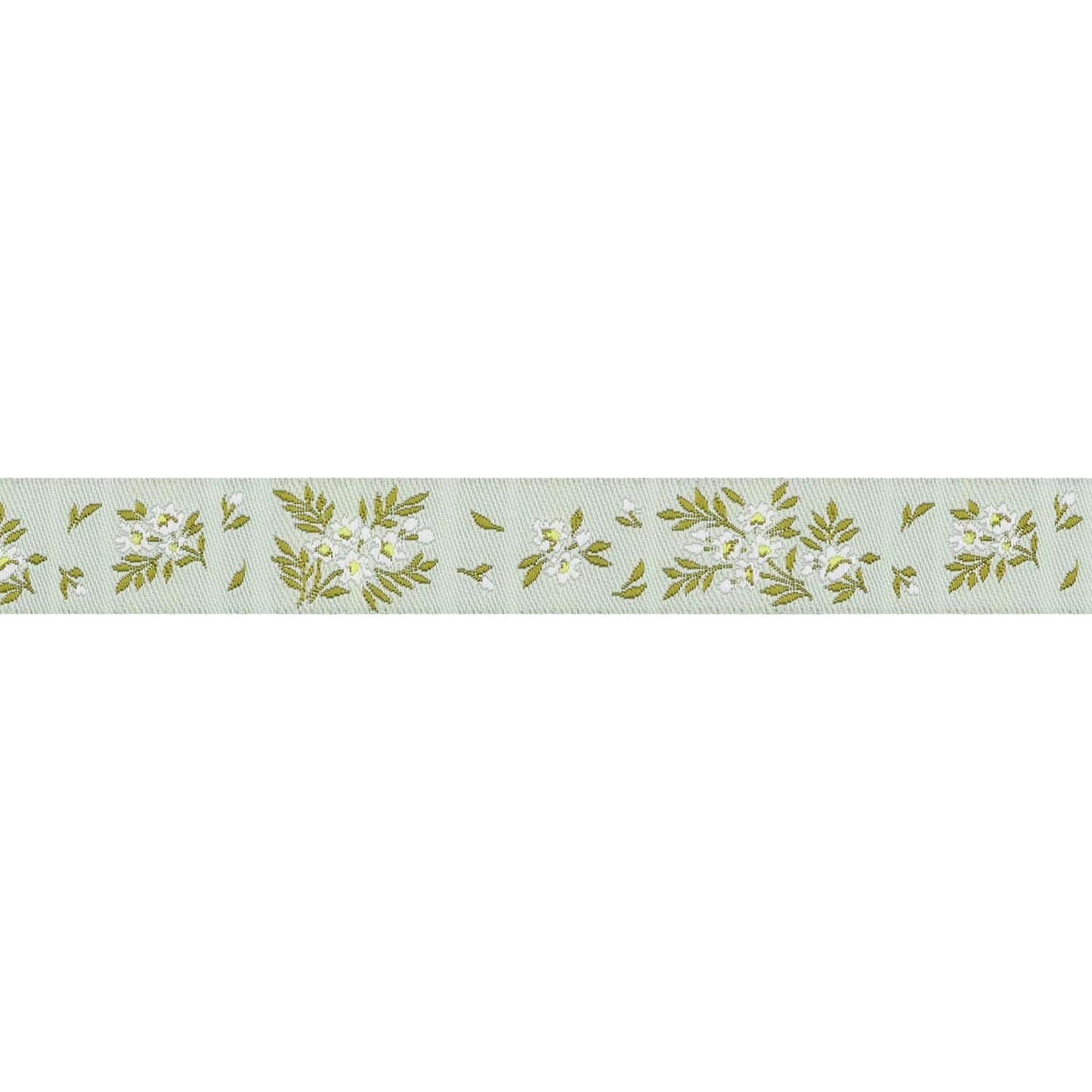 Renaissance Ribbons - True Colors 2025 - What a Ditz in Spearmint - 5/8" width - By Tula Pink - One Yard