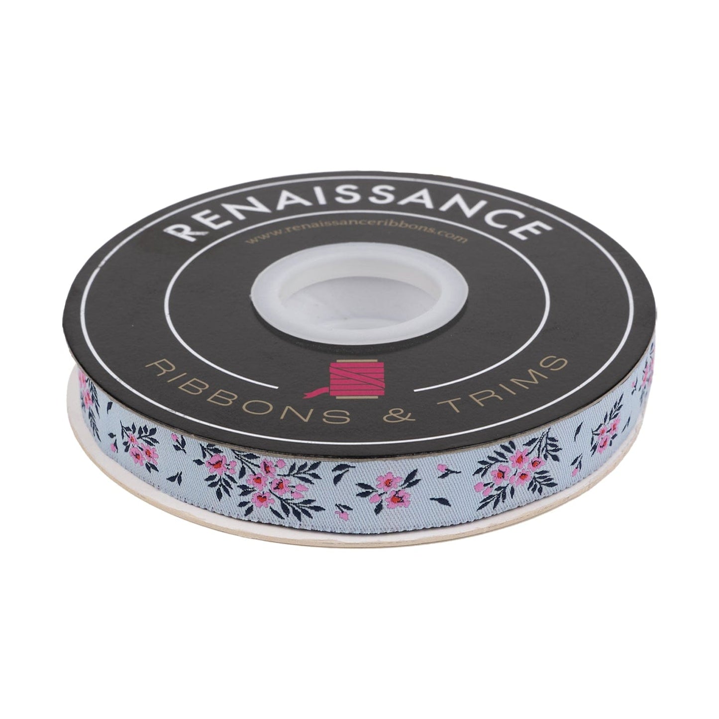 Renaissance Ribbons - True Colors 2025 - What a Ditz in Frost - 5/8" width - By Tula Pink - One Yard